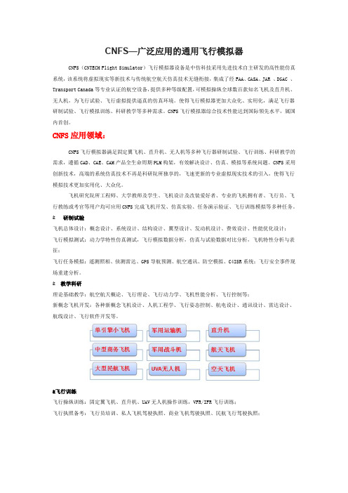 CNFS--飞行模拟器