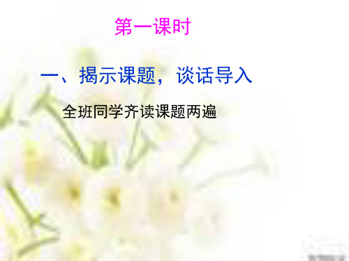 人教版三年级上册语文30一次成功的实验PPT课件