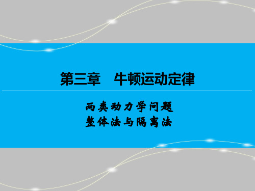 6、两类问题(整头法与格力法)课件