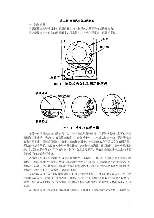 滚筒式全自动洗衣机