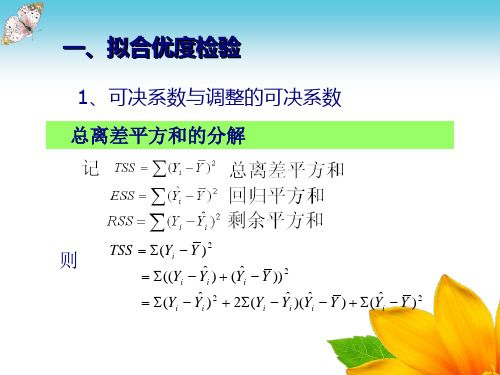 精选拟合优度检验和假设检验