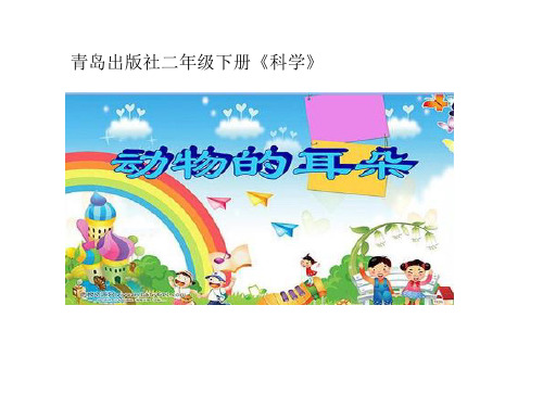 小学科学_动物的耳朵教学课件设计