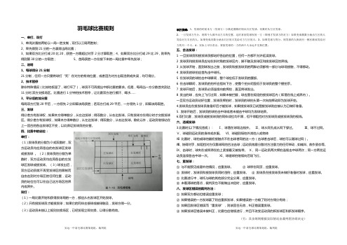 羽毛球比赛规则(经过详细整理)