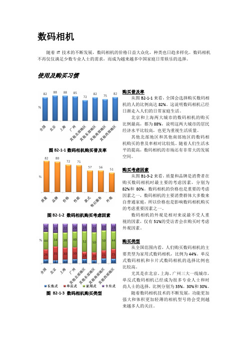 2010年度数码相机市场消费者报告