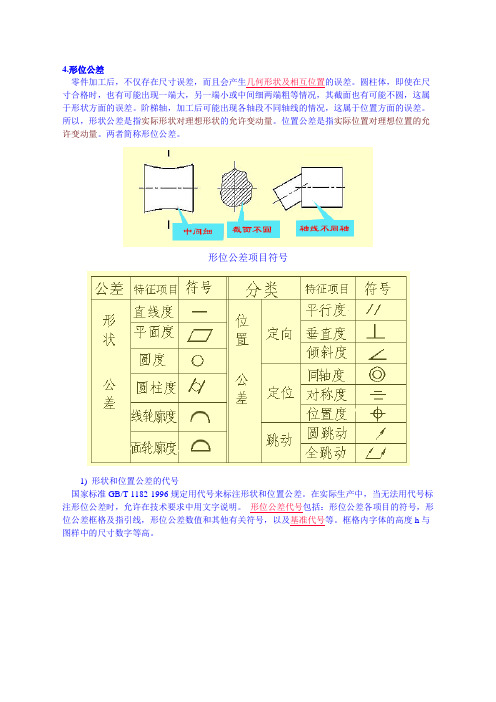 形位公差