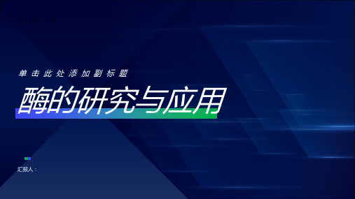 课标高考生物总复习配套课件：选修1-3酶的研究与应用