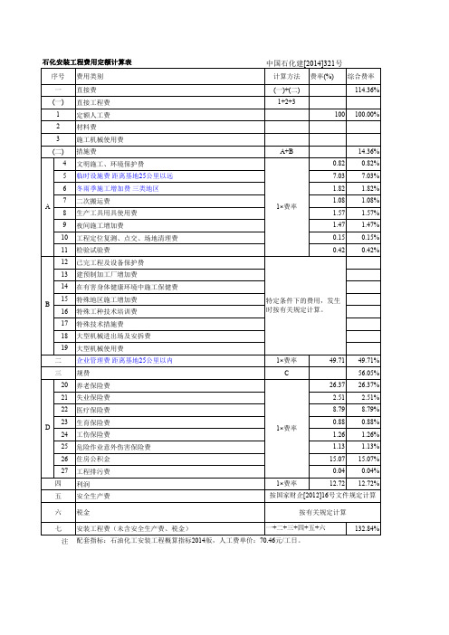 石化安装取费2014_321