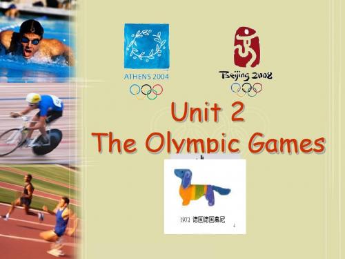 高一英语Unit2 The Olympic Games