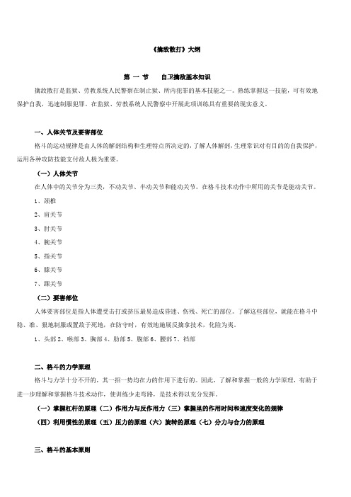 特种兵格斗技巧