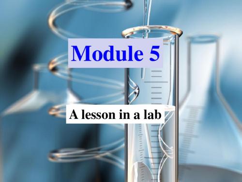 高中英语必修一 Modul 5 Grammar课件