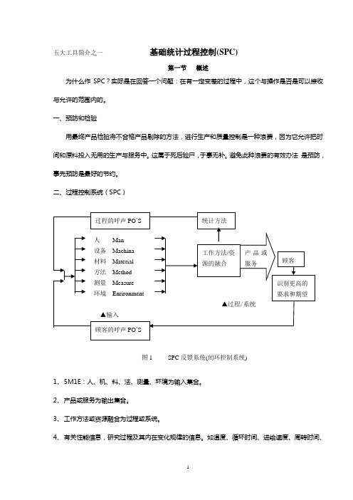 五大工具SPC简介