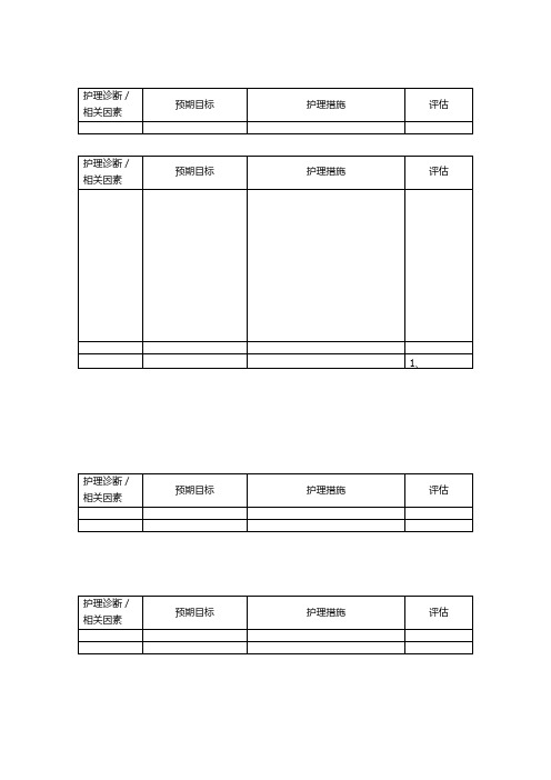 [VIP专享]慢性肺源性心脏病病人标准护理计划