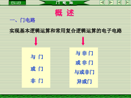 第一课数字电子技术 第二章