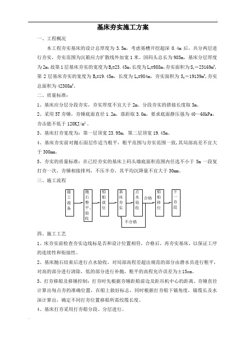 基床夯实施工方案