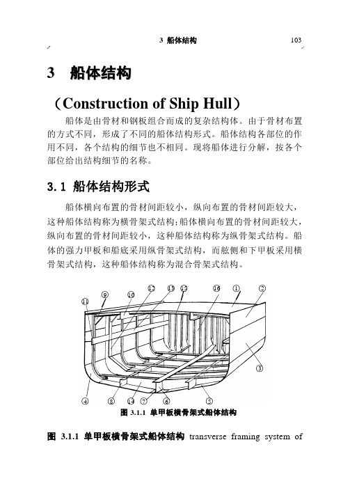 船体结构图文介绍