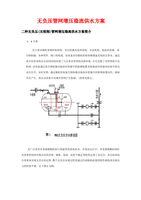 无负压管网增压稳流供水方案_secret