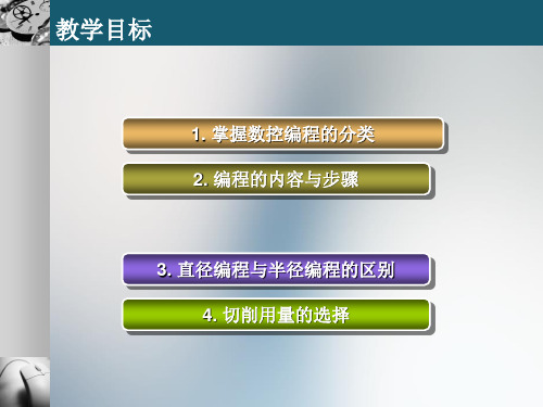 数控车削数控编程内容与步骤