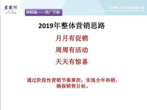 2019年佳兆业大盘东戴河推广安排及产品细节(45页)-PPT文档资料