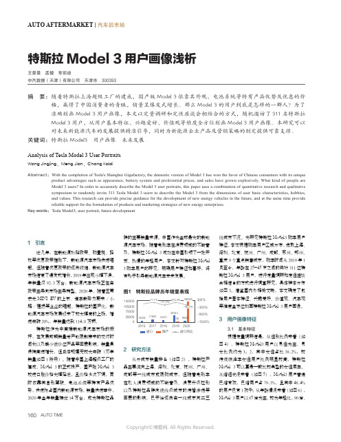 特斯拉Model_3_用户画像浅析