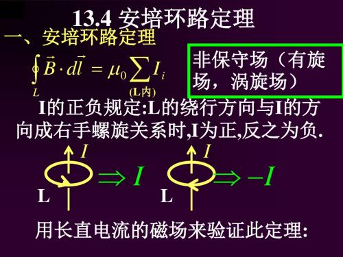 2019年新版高中物理竞赛教学指导全套课件第十三章稳恒磁场 (3)
