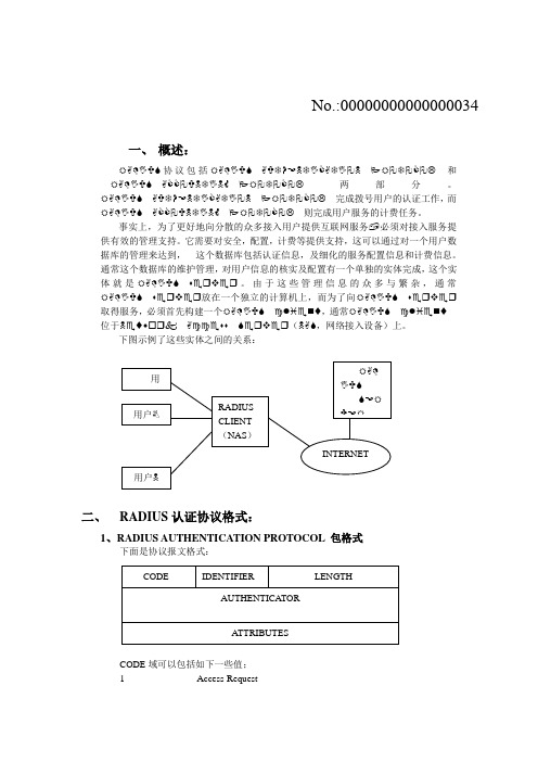 radius协议