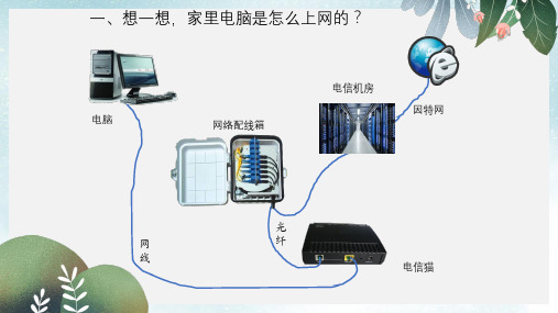 八年级信息技术上册第一单元走进网络第3课接入因特网课件3浙教版