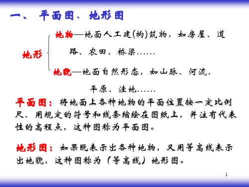 p大比例尺地形图及其测绘