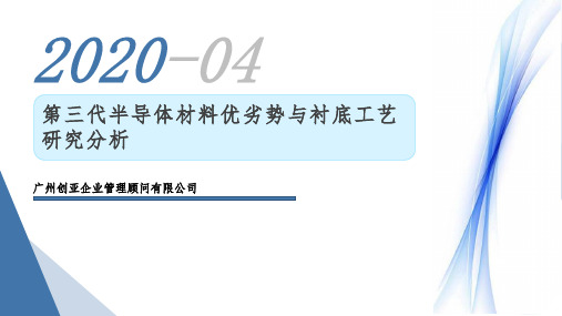 第三代半导体材料优劣势与衬底工艺研究分析