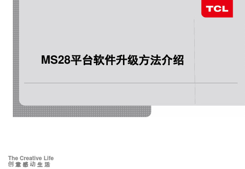 MS28平台软件升级方法介绍V0.1