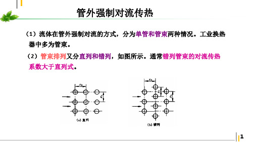 5.3.44.3.4管外强制对流传热