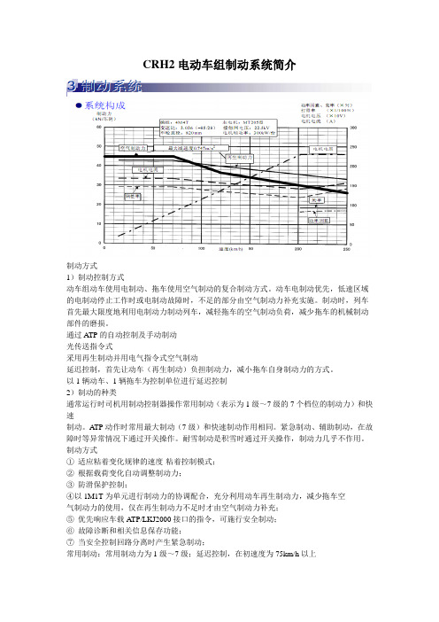 CRH2制动系统介绍