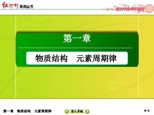 2020年2月高中化学红对勾必修2全书配套课件1-2-3