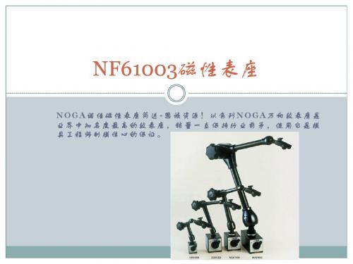 NF61003磁性表座
