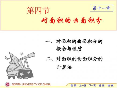 D11_4对面积曲面积分