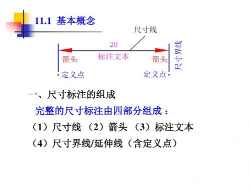 AutoCAD基础尺寸标注