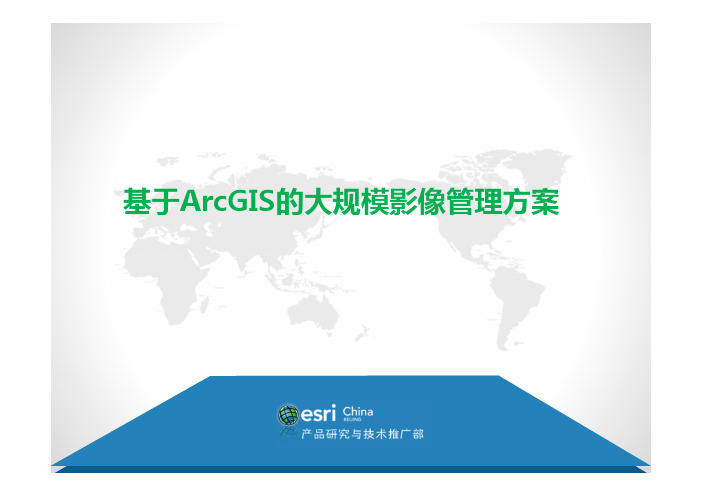 培训课程4：基于ArcGIS的大规模影像管理方案