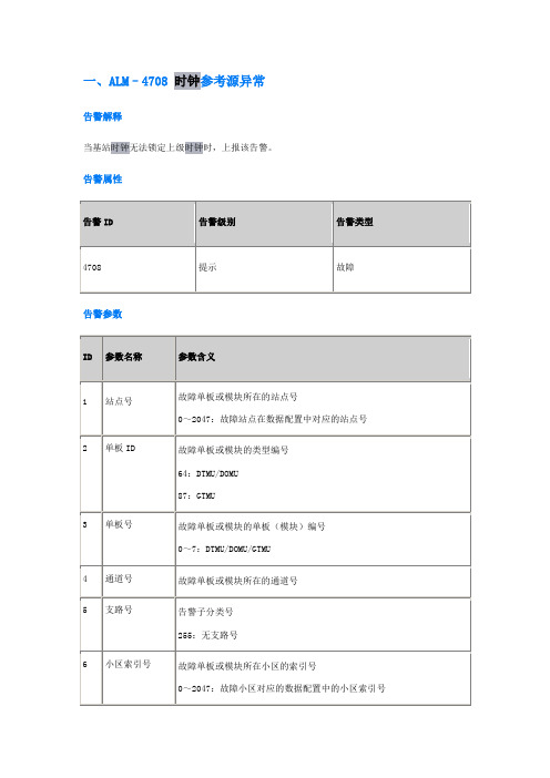 华为时钟参考源异常处理案例