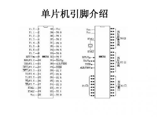 第二课单片机引脚介绍