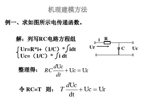 机理建模方法