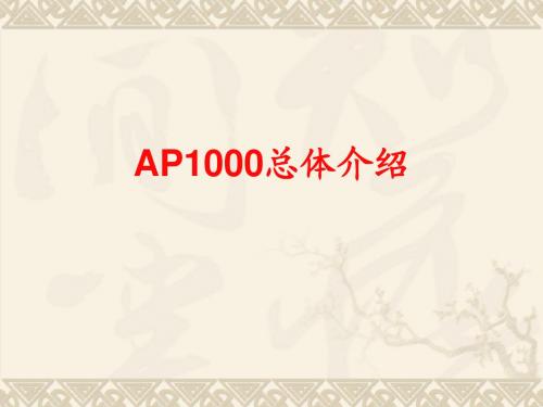 AP1000课件