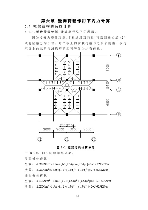 第六章-竖向荷载作用下的内力计算