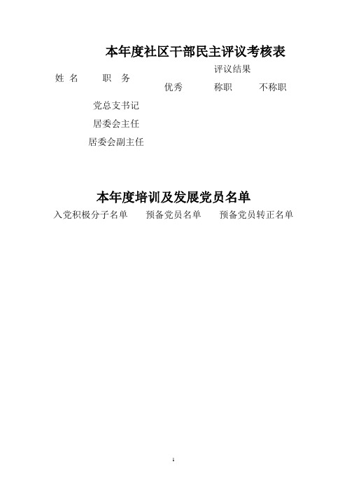 社区党员活动室上墙宣传料