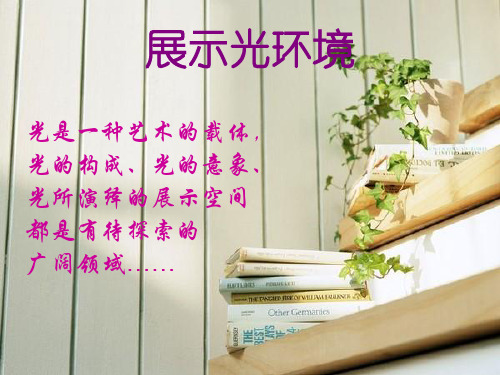 展示光环境培训教材(PPT 64页)