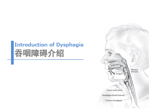 吞咽障碍概述、评估与治疗ppt