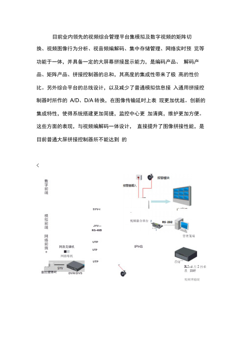 视频综合管理平台