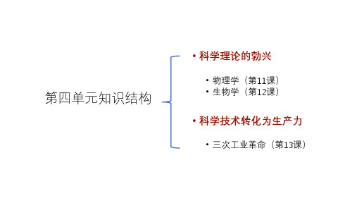 高中历史人教版必修三第11课ppt