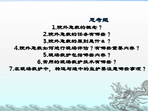 3医院急诊科管理ppt课件