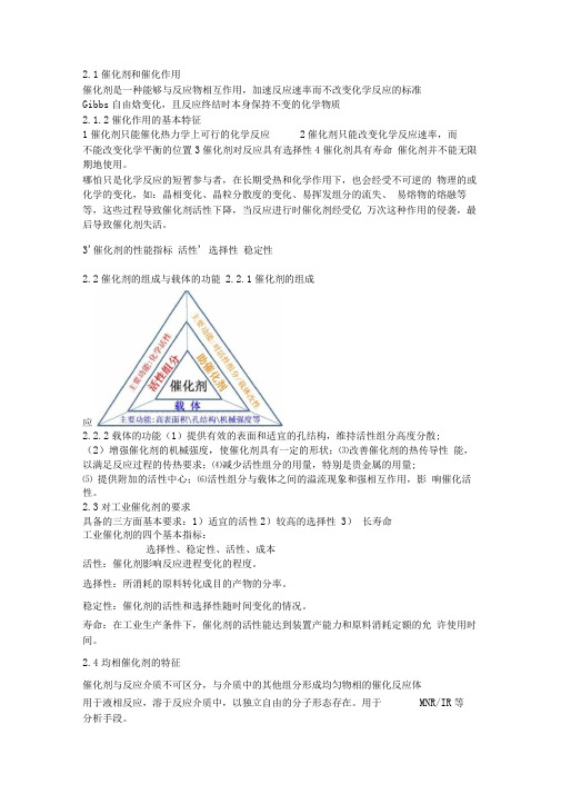 工业催化复习资料..