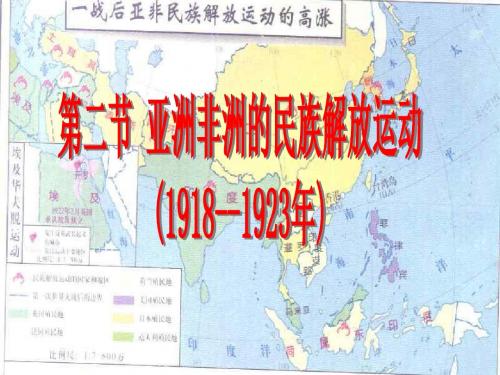 高二历史亚洲非洲的民族解放运动1