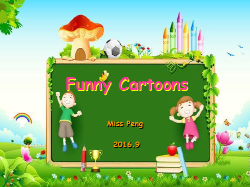 沪教版小学三年级下册英语 unit 10 funny cartoons 课件